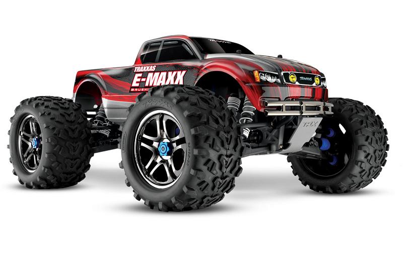 TRAXXAS	E-Maxx Brushless MXL 4WD 1/10 RTR (with Bluetooth module and telemetry) + NEW Fast Charger